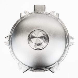Manhole cover 6 lug 6.0mm fitted with 65mm combined Vacuum/Pressure relief valves