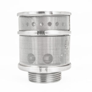 32mm threaded combined Vacuum/Pressure relief valve with splash guard